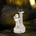 thumbnail image 2 of Almencla Angel Solar Garden Statue Angel Statue with Solar Light for Patio Porch Lawn Left, 2 of 8
