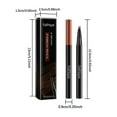 thumbnail image 2 of SDJMa Eyebrow Pen with Micro-Fork Tip Applicator Creates Natural Looking Brows Effortlessly and Stays on All Day, Black/Brown, 2 of 2