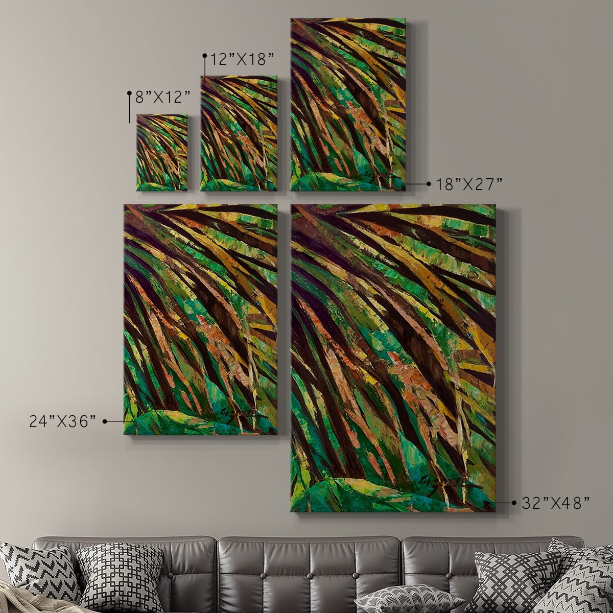Las Palmas I Premium Gallery Wrapped Canvas - Ready to Hang