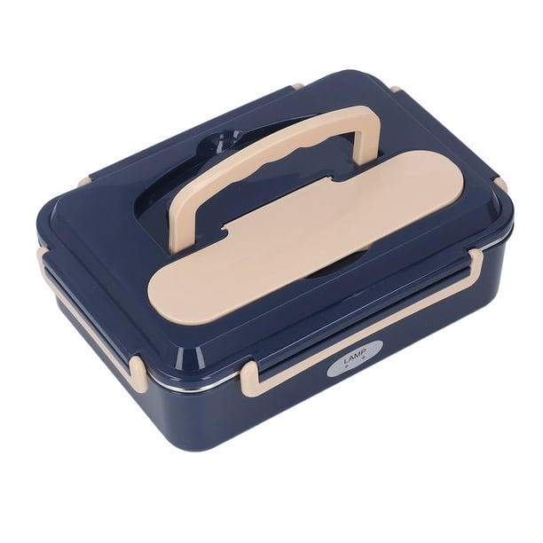 Fiambrera Con Calefacción Eléctrica, Conducción De Calor Uniforme, Frescura Duradera, Calefacción Circundante, Calefacción Rápida, Fiambrera Con Asa Portátil Para Oficina OTVIAP Enchufe de EE. UU. 110V