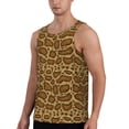 thumbnail image 2 of Lsque Snake Skin Pattern Mens Tank Tops Muscle Athletic Quick Dry Sleeveless Workout Fitness T Shirts Beach Tank Top, Loose-fit Sleeveless Shirt for Men-3X-Large, 2 of 7