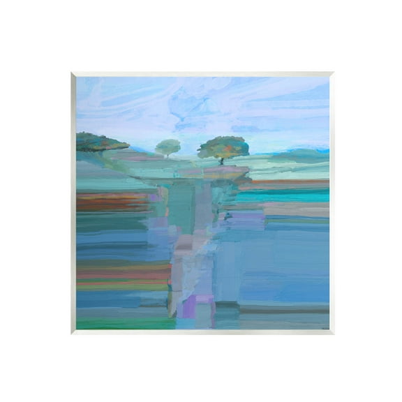 Contemporary Trees Underground View Abstract Graphic Art Unframed Art Print Wall Art