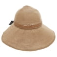 thumbnail image 1 of Summer Straw Hat Large Brim Foldable Hat Straw Bowknot Visors Sun Protection Hat, 1 of 8