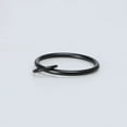 thumbnail image 6 of Uxcell 1.3 Inch Curtain Rings w Eyelet for Curtain Rod Metal Black Pack of 20, 6 of 7