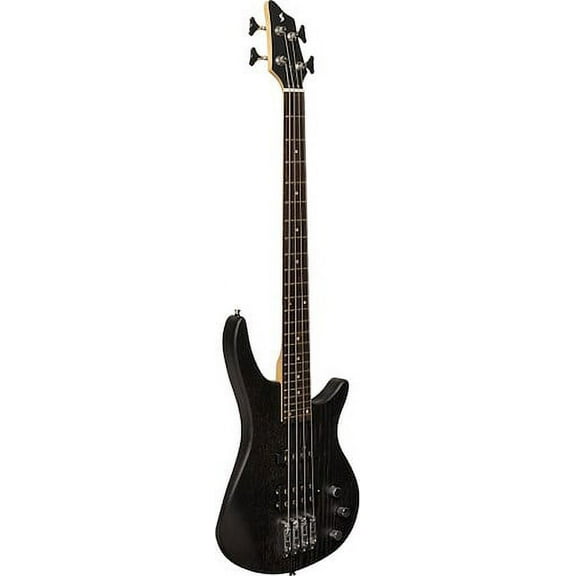 Stagg Fusion 3/4 Electric Bass Guitar - Black Open Pore - SBF-40 BLK 3/4