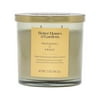 Better Homes & Gardens 12oz Patchouli & Frost Scented 2-Wick Shiny Jar candle