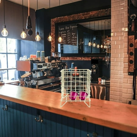 YSNOOWE Iron Utensil Organizer 1Pack for Kitchen Storage and Home Decoration