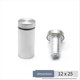 thumbnail image 2 of Photo frame screw support advertising nails 12x25 (brushed), 2 of 5