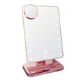 thumbnail image 5 of Impressions Vanity Touch XL Dimmable LED Makeup Mirror, Tabletop Lighted Vanity Mirrors (Champagne Gold), 5 of 8
