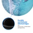 thumbnail image 5 of Disketp Waves And Boats On The Beach Small Mouse Pad 7.9x7.9 Inches,Washable Round Mousepad For Office Laptop Computer,Non-Slip Rubber Base Mouse Pads For Wireless Mouse, 5 of 9