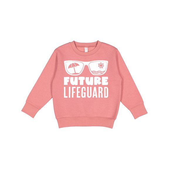 Inktastic Future Lifeguard Sunglasses Toddler Sweatshirt