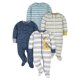 thumbnail image 1 of Pijama con pies Gerber Baby Boy Sleep 'n Play, paquete de 4, 1 of 8