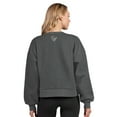 thumbnail image 2 of Women's Starter  Heather Gray Houston Texans Show Up Cropped Fleece Pullover Sweatshirt, 2 of 2