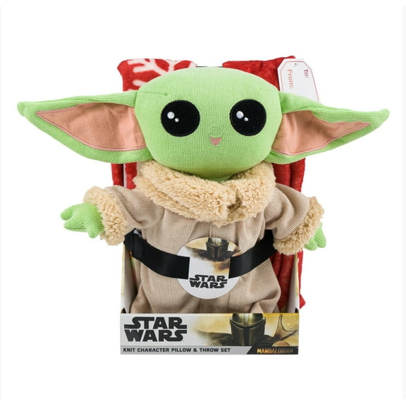 Star Wars Baby Yoda Doll Hugger  40"x50" Fleece Throw Blanket  Body Pillow