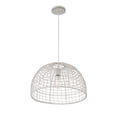 thumbnail image 5 of Trade Winds Lighting 1-Light Pendant Light In White Rattan With A White Socket, 5 of 6
