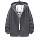 thumbnail image 1 of Sudaderas multicolores informales para hombre y mujer, sudaderas con capucha de talla grande con cremallera, Tops, moda 2023, 1 of 4