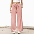 thumbnail image 5 of Gibobby Womens Cargo Sweatpants Wide Leg Baggy Waisted Sweats Pants Athletic Trousers with Pockets(Red,XL), 5 of 9
