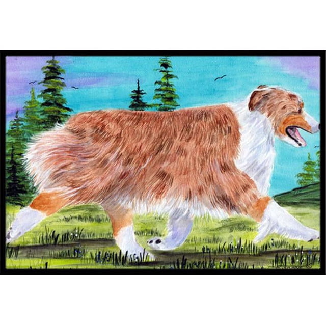 Carolines Treasures SS8423JMAT Australian Shepherd Doormat - 24 x 36 in.