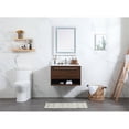 thumbnail image 6 of 30 inch single bathroom vanity in walnut, 6 of 8