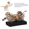 thumbnail image 4 of Interactive Cat Toy 3Pcs Pet Feather Toy Feather Cat Scratching Toy For Pet Kitten Cat, 4 of 8