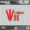 thumbnail image 4 of Kalair GFX Graphics Kit for Honda CRF230F (2008-2014) Pecker Series, 4 of 5