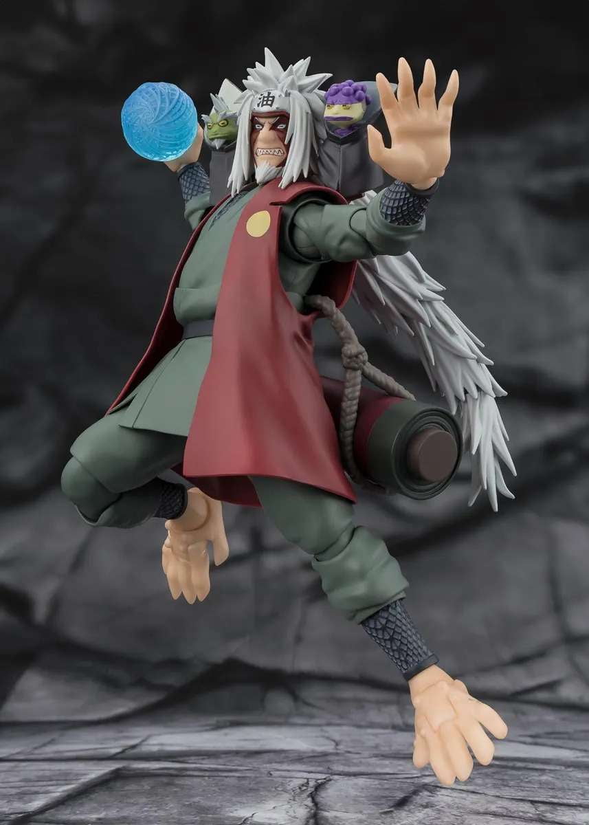 Naruto S.H.Figuarts Jiraiya -Hidden Leaf Heroic Master Sage- Collectable Figure [Sage Mode Set]