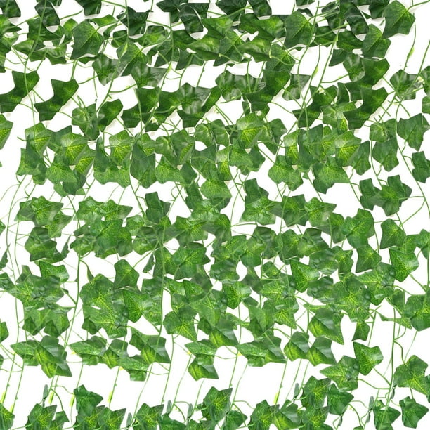 12/24 Strands 91/181 FT Fake Ivy Leaves Artificial Ivy
