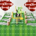 thumbnail image 5 of Football Party Decorations - 3 Pcs Football Tablecloths, 8 Pcs Foil Football Balloons Football Field Disposable Table Cover for Sports Event Game Day Football Theme Party Supplies, 5 of 7