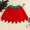 thumbnail image 4 of Vedolay Tops for Girl Girls Long Sleeve Sherpa Jackets Winter Padded Top for Kids Outfit,Red 6-12 Months, 4 of 5