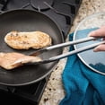 thumbnail image 7 of 2Pcs 9 Inch Gold Serving Tongs Gold Serving Utensils Salad Tongs Buffet Tongs Non-slip & Easy Grip Stainless Steel Gold Plated Buffet Serving Tongs, Salad, Ice, Oven, 7 of 7