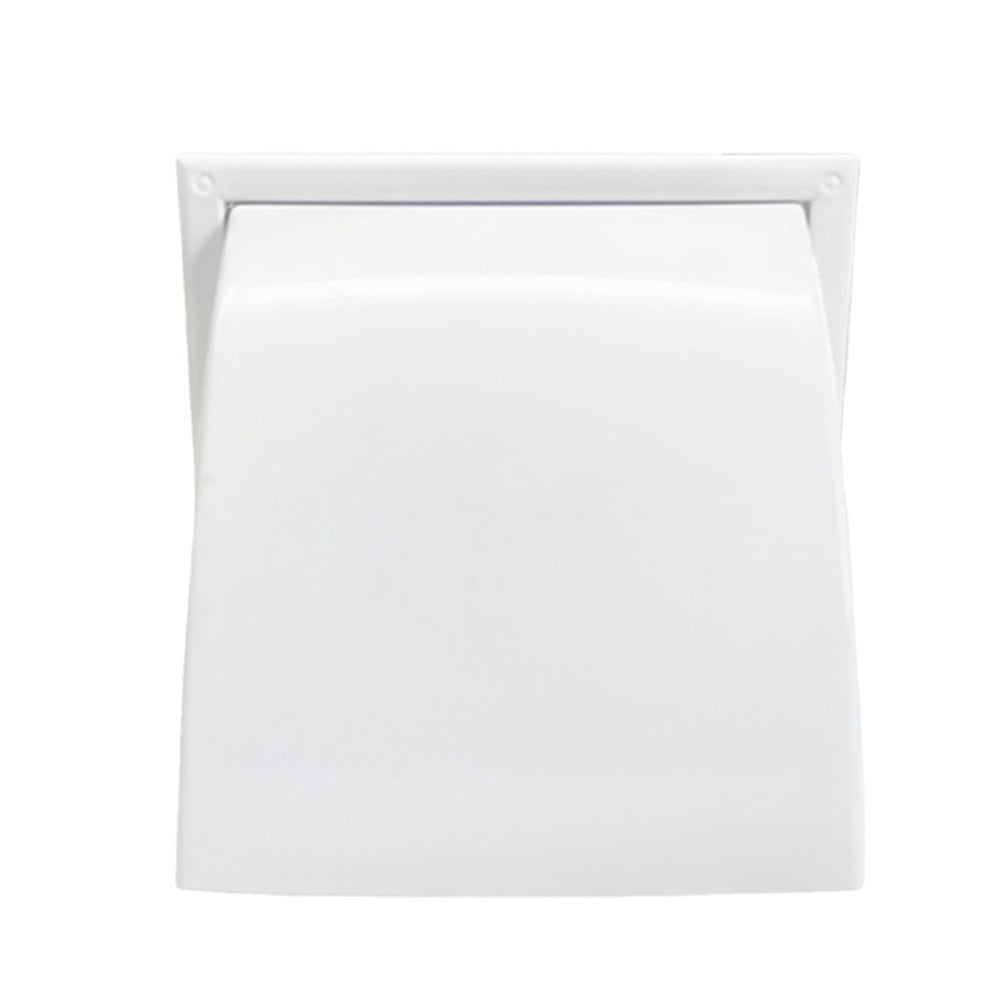 ABS Exterior Wall Ventilation Grille Range Hood Duct Air Outlet With Valve