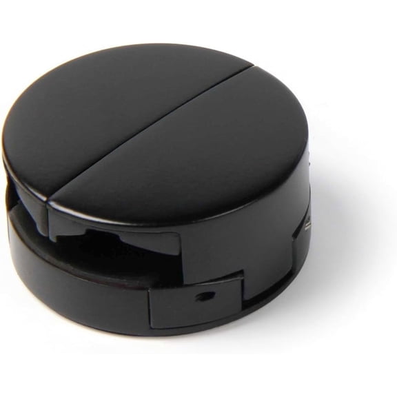 Loop Micro Mount Bike Phone Holder for iPhone & Samsung, Metal Stem Cap Mount, Black