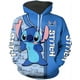 thumbnail image 2 of Sudadera con capucha con estampado 3D de Disney Stitch para hombre, moda de otoño, para deportes al aire libre, baloncesto, manga larga, para hombre, 2 of 5
