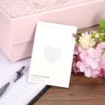 thumbnail image 5 of Uxcell Heart Shaped Sticker 1 Inch Self Adhesive Love Sticker Label for Valentine Day, White 500 Pcs, 5 of 6