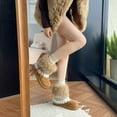 thumbnail image 3 of SKIUHS Women's Faux Fur Boots - Furry Fluffy Winter Snow Boots for Women, 3 of 4