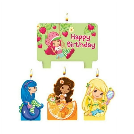 Strawberry Shortcake 'Dolls' Cake Candle Set (4pc)