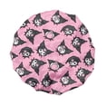 thumbnail image 4 of Kuromi Bonnet de Nuit Réversible à Imprimé Intégral, 4 of 7