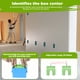 thumbnail image 3 of Herramienta de marcado de paneles de yeso 5 uds eléctrica de pared seca precisa ANGGREK Otros, 3 of 8