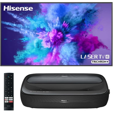 Hisense 100L9G 100" LASER TV TriChroma 4K Projector & DLT100B 1.0 Gain ALR Screen