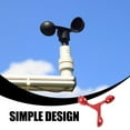 thumbnail image 3 of LEXSOMEO Wind Measurement Anemometer 3-Cup Wind Measurement Replacement Anemometer Cup, 3 of 5