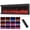 60" Black, variant on Costway 24" 750W/1500W Recessed Heater with 12 Flame Colors, 5 Brightness, 5 Flame Speeds Black