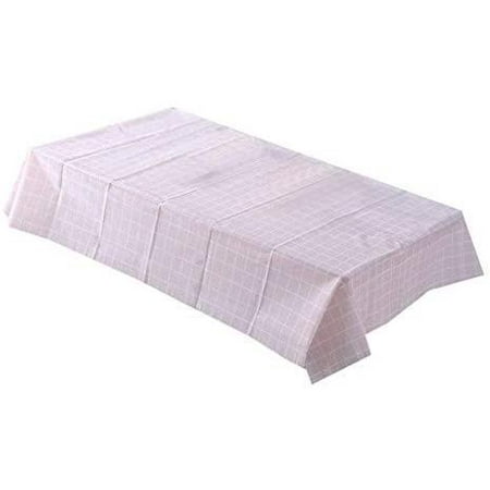 

BIANHAO Waterproof and Oilproof Disposable Tablecloth PVC Checkered Tablecloth 1PCS