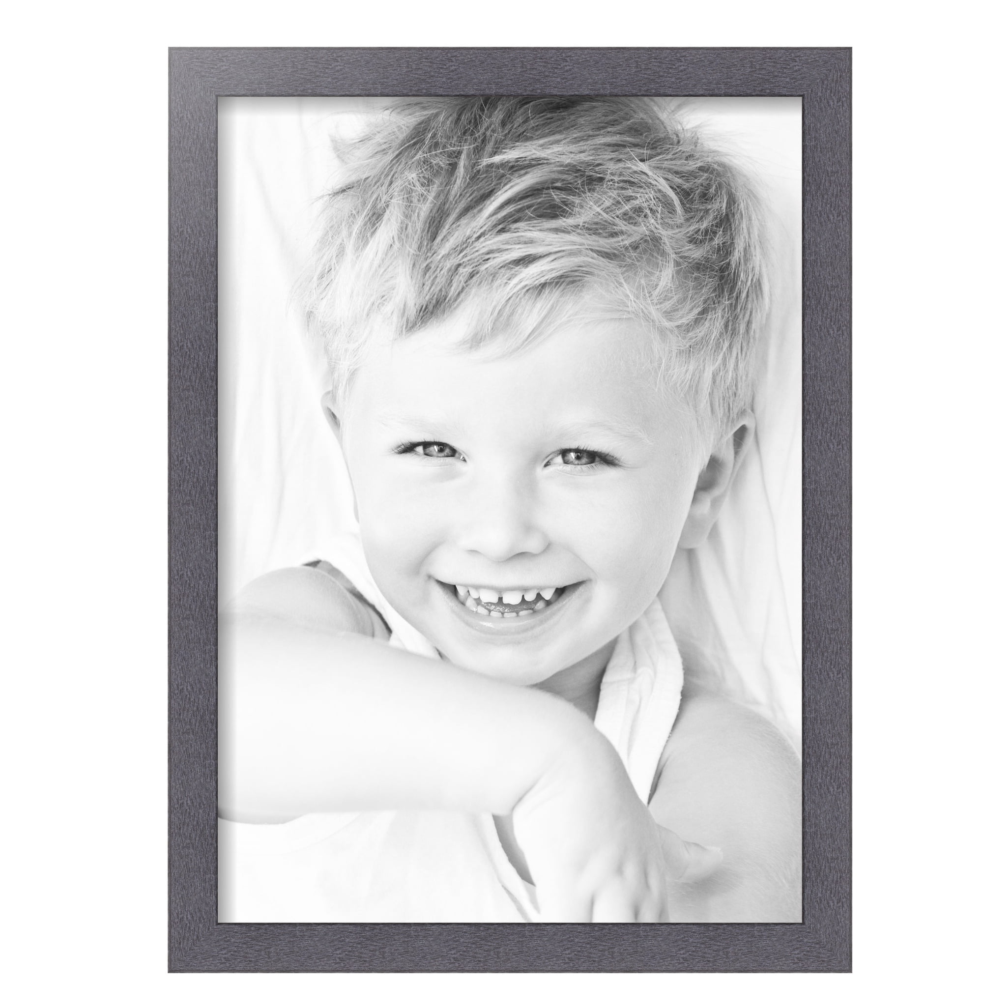 ArtToFrames 15x21 inch Tungsten Picture Frame, Gray MDF Poster Frame (4640)