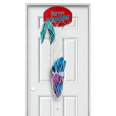 Over The Door Dunk Your Laundry Hamper Basket Over The Door Dunk Your Laundry Hamper Basket