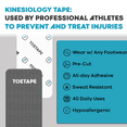 thumbnail image 6 of ToeTape - 4 Pack | Precut Kinesiology Tape for Bunions and Big Toe Sprains, 6 of 6
