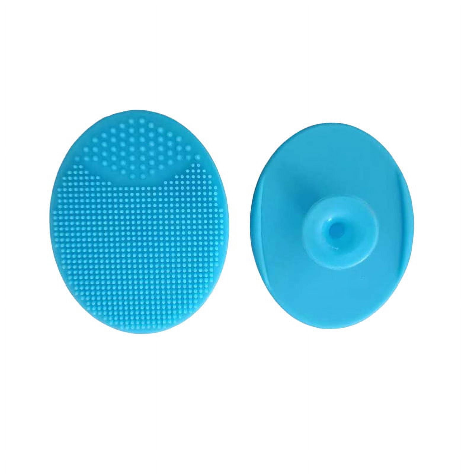 Soft Silicone Cleansing Brush Pore Blackhead Exfoliating Scrub For All Kinds Of Skin In Five Color Combo Set
