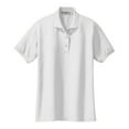 thumbnail image 5 of Mafoose Women's Comfortable Silk Touch Polo Golf Shirt Short Sleeve White 2XL, 5 of 7