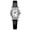 SilverBlack, variant on Watches for Woman Ladies Analog Quartz Watch with Leather Strap Fashion Watch for Woman 3ATM Waterproof Watch