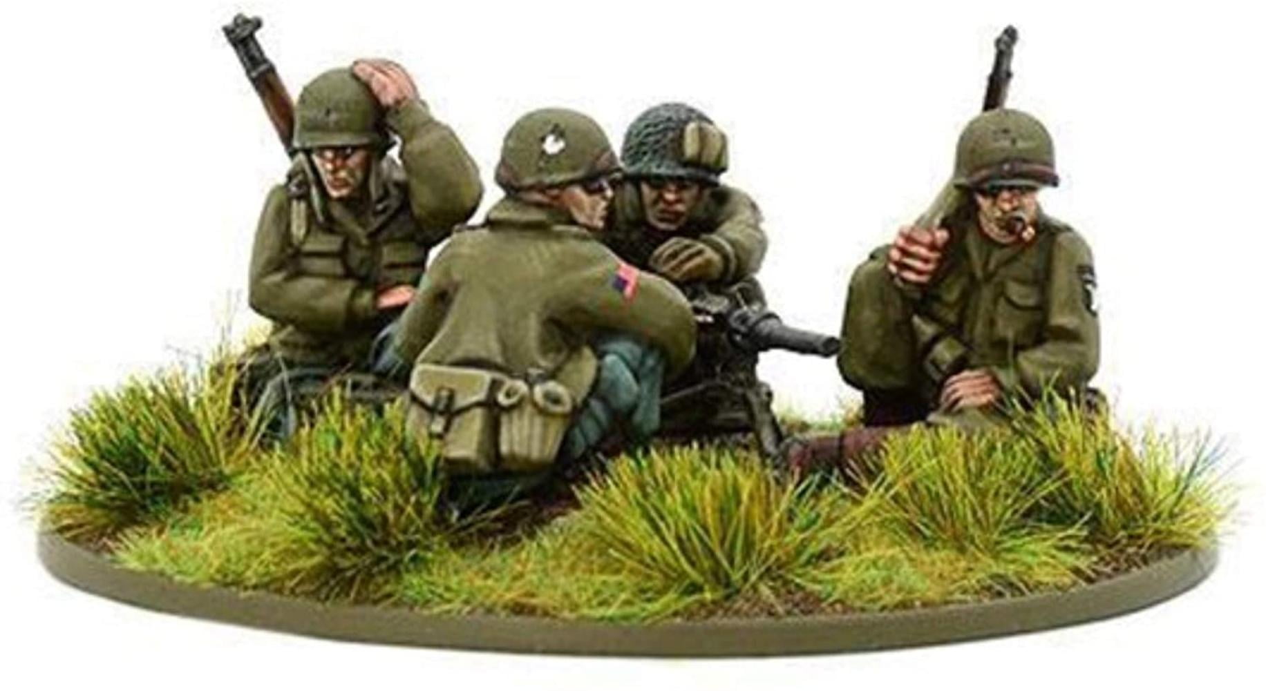 Warlord Games Bolt Action US Airborne Support Teams 28 mm scale metal  AA25 