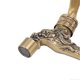 thumbnail image 2 of Robinet d'eau 2 poignées 1 trou huilé robinet en laiton sculpté dragon antique pour lavabo de salle de bain monté sur comptoir, 2 of 4